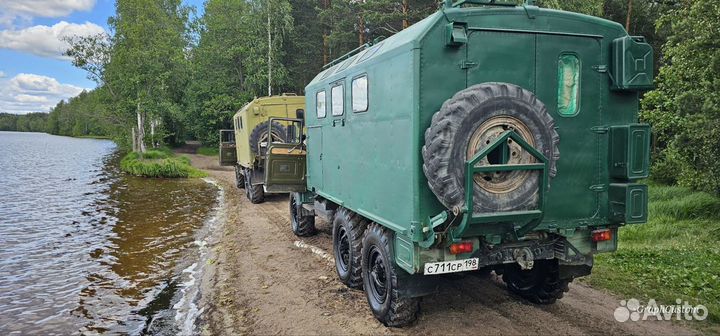 Внедорожное путешествие на грузовике СССР