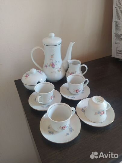 Кофейный сервиз гдр кольдиц