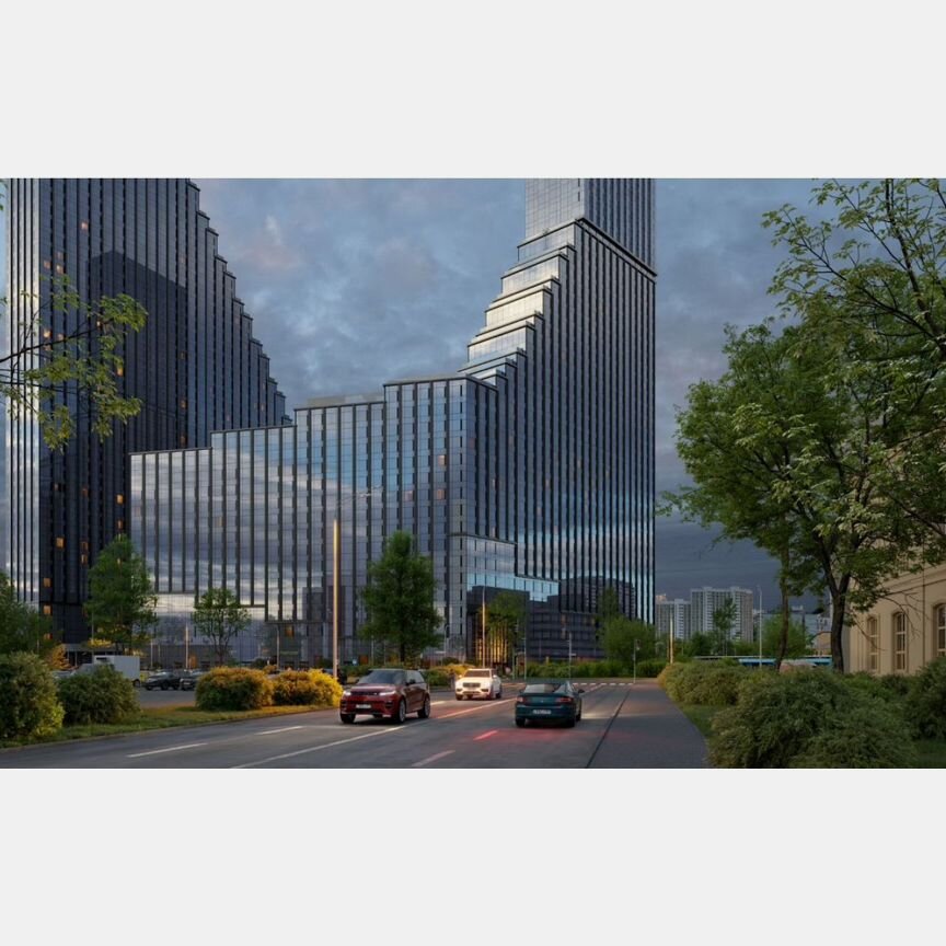 2-к. квартира, 68 м², 10/58 эт.