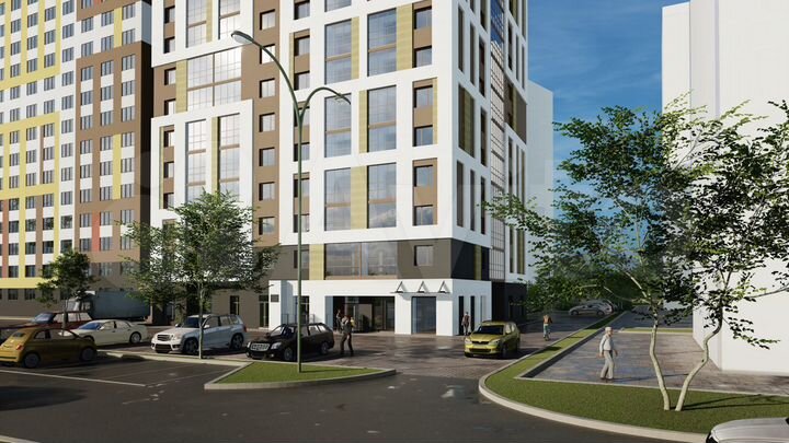 2-к. квартира, 62,3 м², 15/15 эт.