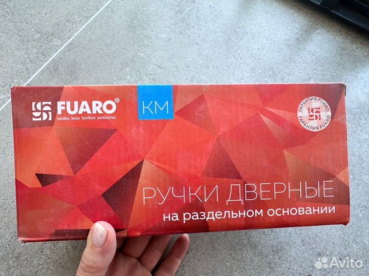 Ручка дверная fuaro K.KM52.sample SSC-16