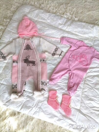 Комплект на выписку зимний