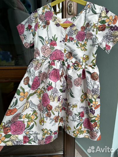 Платье для девочки летнее нарядное 110