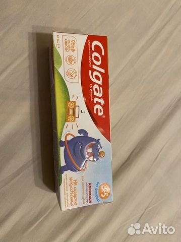 Colgate детская зубная паста 3-5 (апельсин)