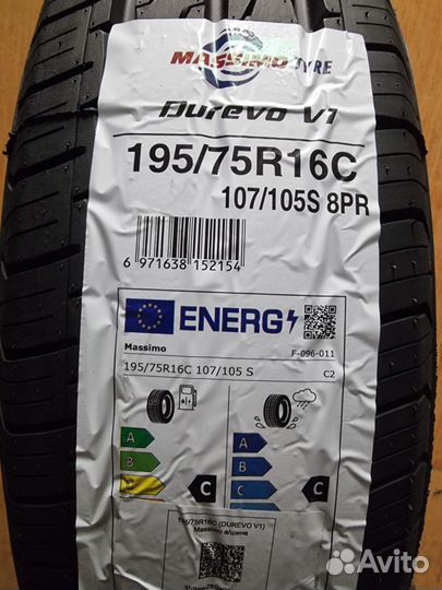 Massimo Durevo V1 195/75 R16C 107S