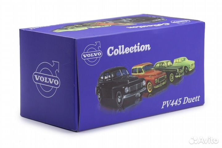 Модель Volvo PV445 Duett красный/RED 1/43 IXO/Atla