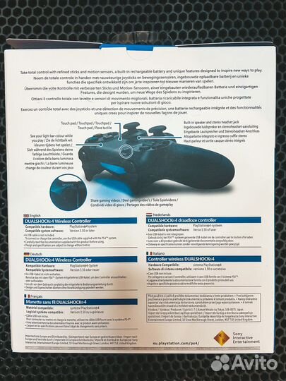 Джойстик Dualshock Sony PS4 Новый Гарантия