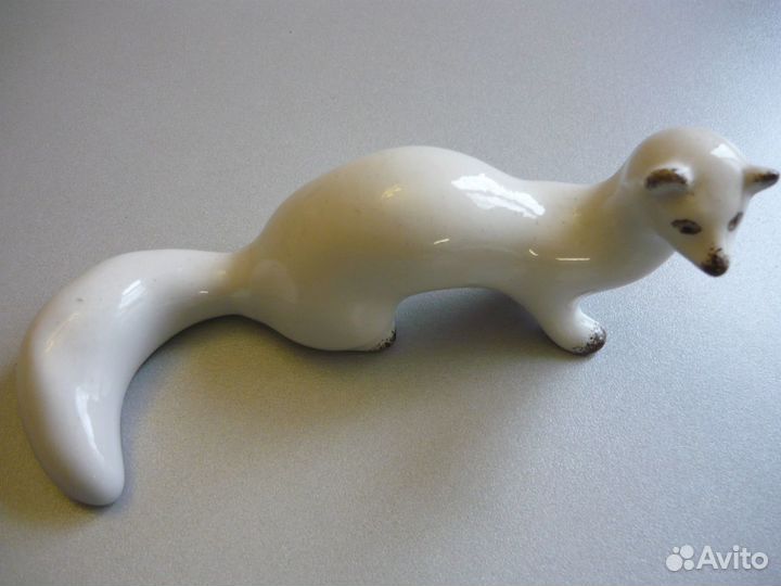 СССР статуэтка куница ласка горностай фарфор
