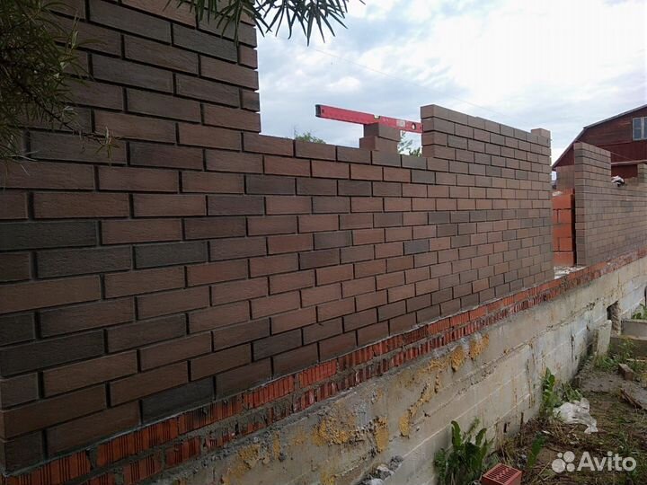 Кирпич лицевой 1 нф