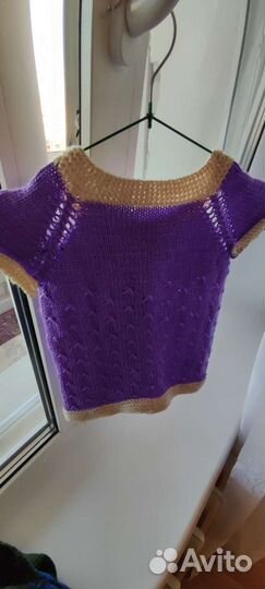 Вязаные детские вещи ручной работы