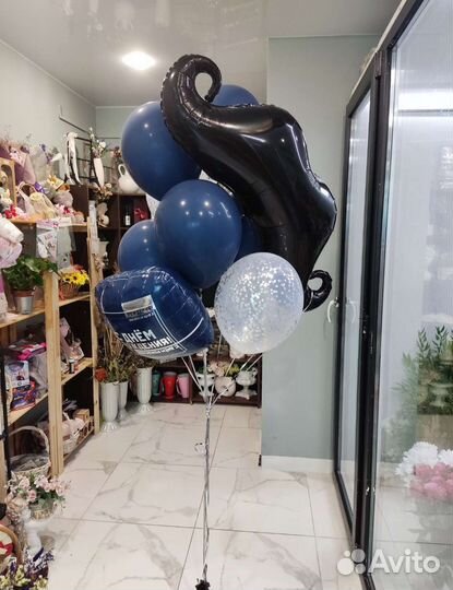 Гелиевые шары и цветы с круглосуточной доставкой