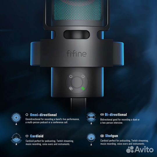 Новый микрофон Fifine a8 plus