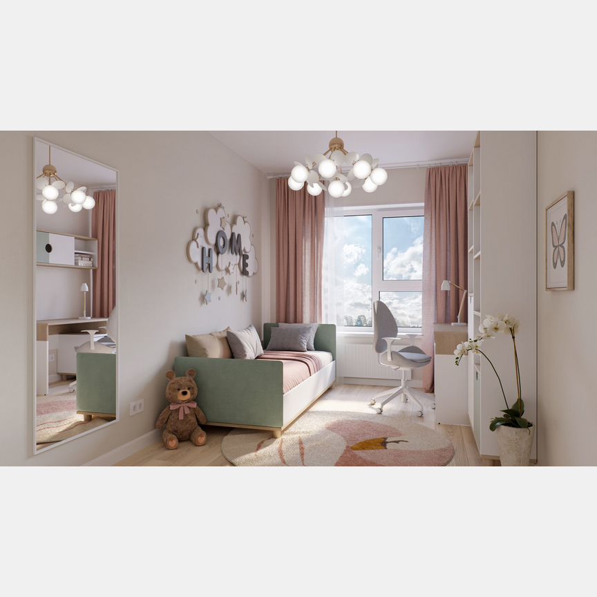 1-к. квартира, 31,7 м², 9/9 эт.