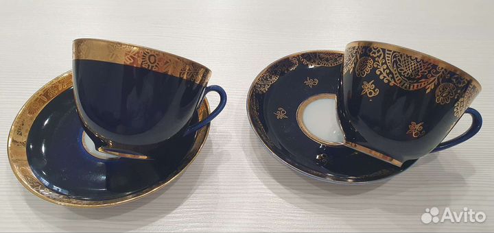 Чайные пары лфз кобальт. 2шт