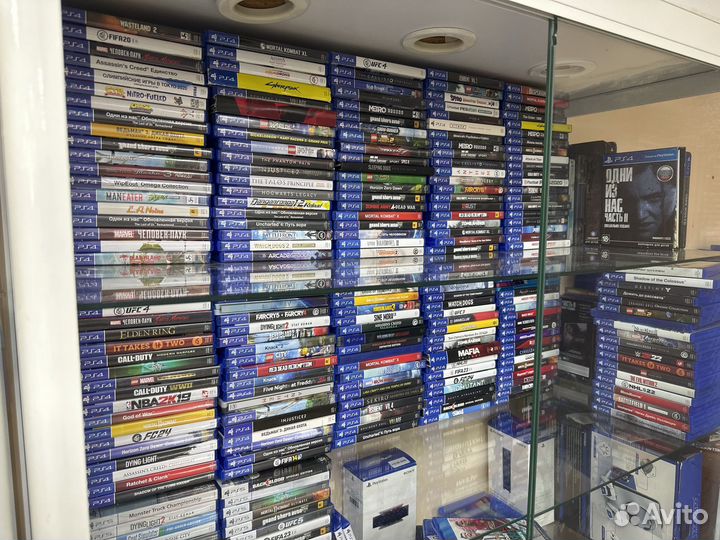 Диски на ps4 (возможен обмен)