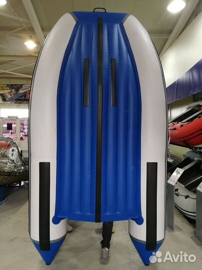 Лодка Orca 305 нд синяя