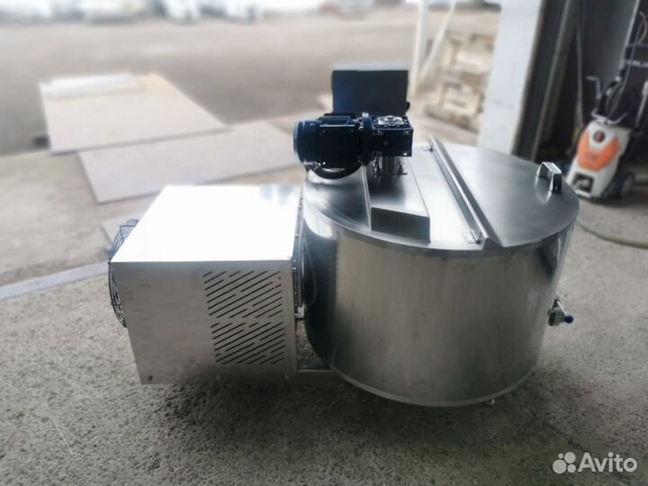 Охладитель молока 200л. Шайба