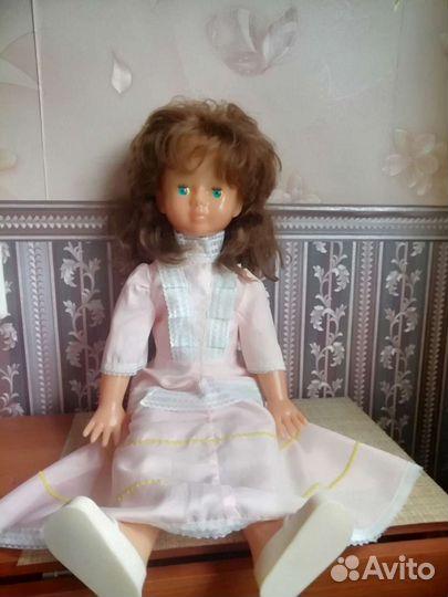 Кукла времён СССР, большая шагающая