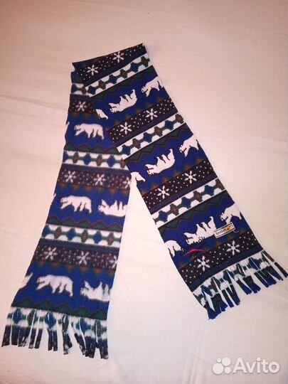 Шапка и шарф Reebok. Винтаж 90-х