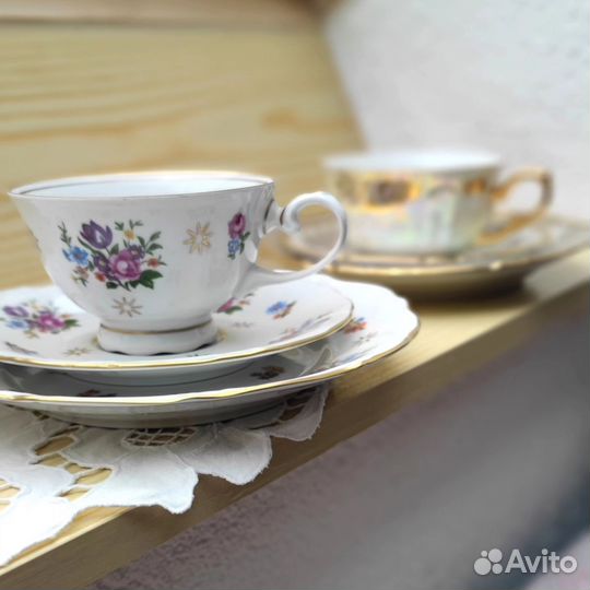 Чайно-кофейные тройки Райхенбах и Унгер