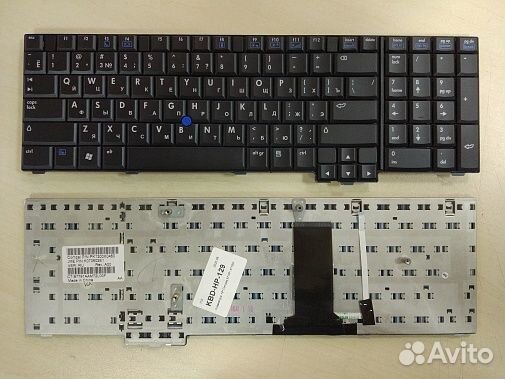 Клавиатура для ноутбука HP Compaq 8710P, 8710W чер