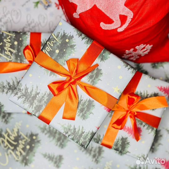 Вот он, новогодний набор M, китайский чай