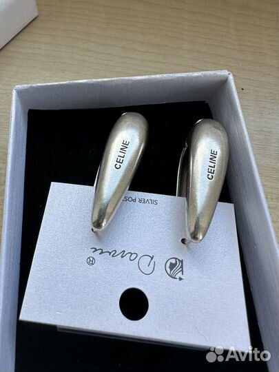 Серьги celine