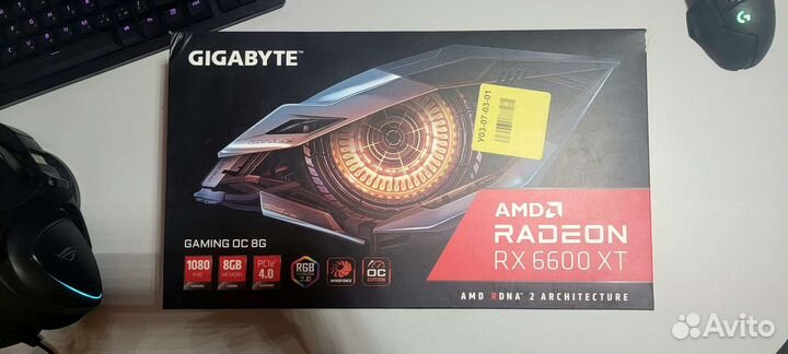 Gigabyte RX 6600XT (днс гарантия)