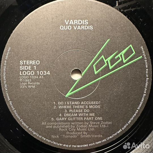 Vardis – Quo Vardis (Англия 1982г.)