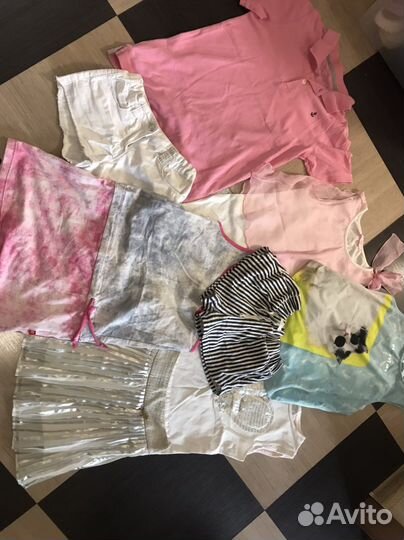 Пакет одежды на девочку 8-9 лет