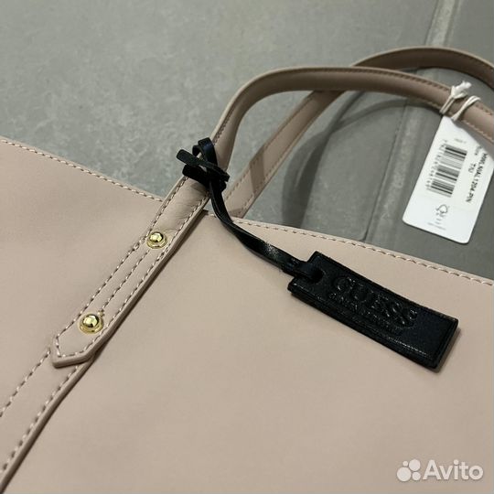 Кожаная сумка Guess Leniana Tote оригинал