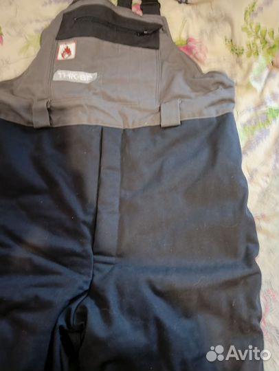 Полукомбинезон сварщика зимний