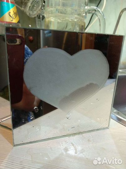 Куб зеркальный для декора