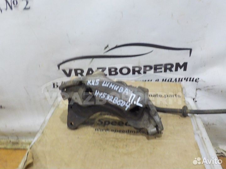 Суппорт тормозной передний левый LADA niva