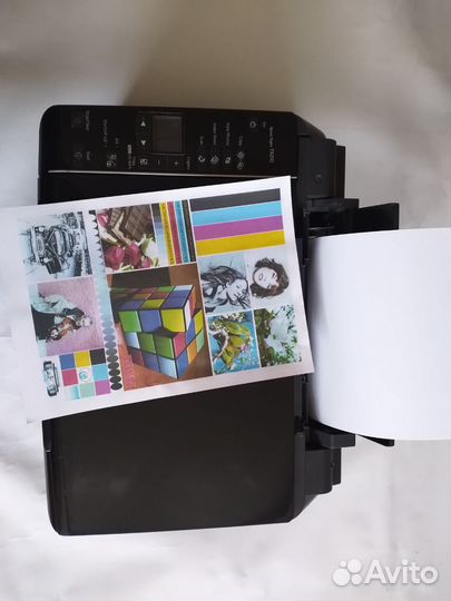 Цветной принтер Мфу epson tx210