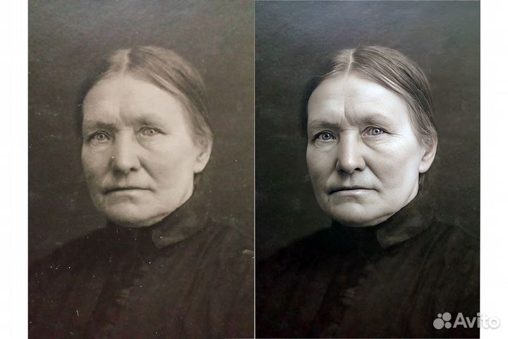 Реставрация старых фотографий, Фото на документы