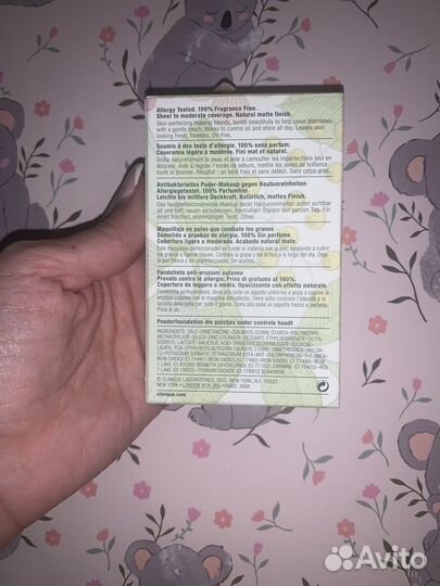 Пудра clinique anti-blemish #9 neutral