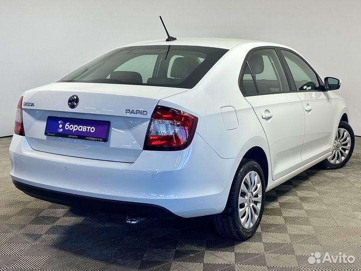 Skoda Rapid 1.6 AT, 2019, 118 196 км