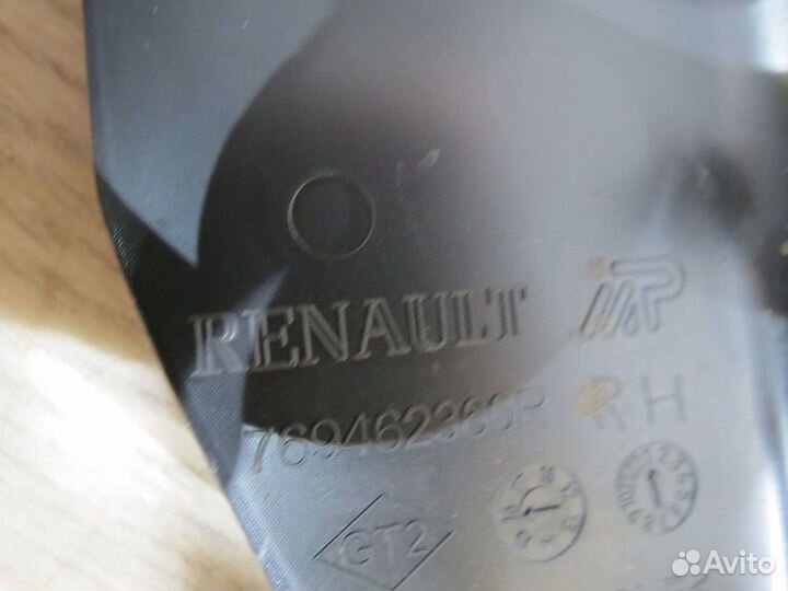 Обшивка багажника правая Renault Sandero 2