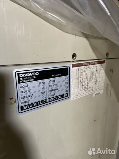 Холодильник Daewoo fr360