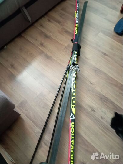 Беговые лыжи, ботинки р38