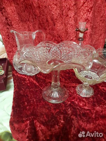 Стеклянные вазы СССР и царизм