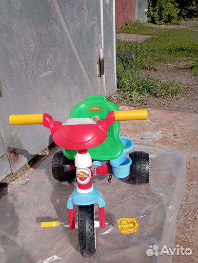Детский трехколесный велосипед 2+