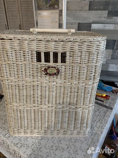 Корзина для белья 25х45х50