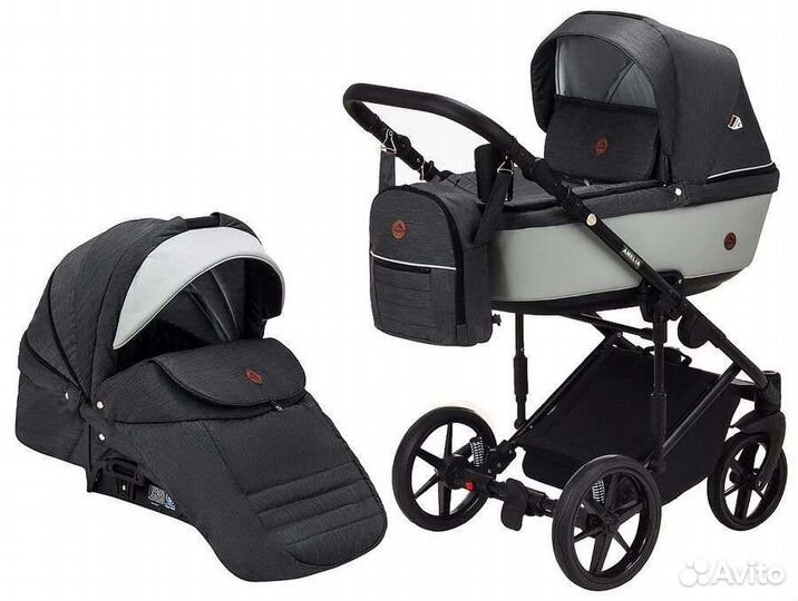 Новая коляска Adamex Amelia 2в1/3в1 (Польша)