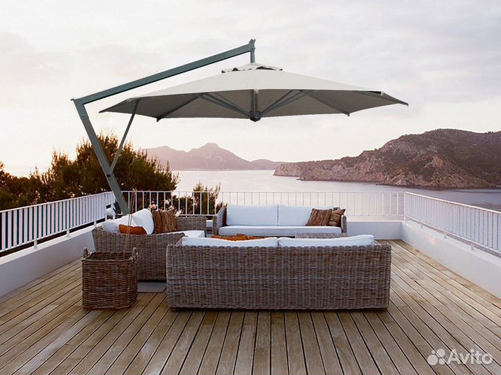 Зонт для дачи. Зонт уличный