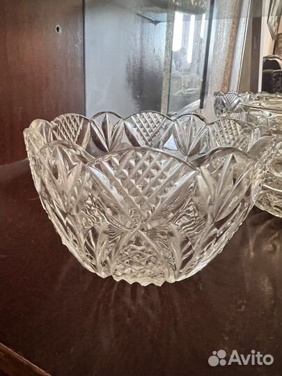 Вазы хрустальные СССР