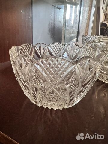 Вазы хрустальные СССР