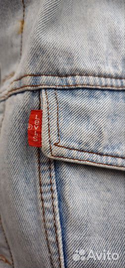 Джинсовая куртка levis мужская