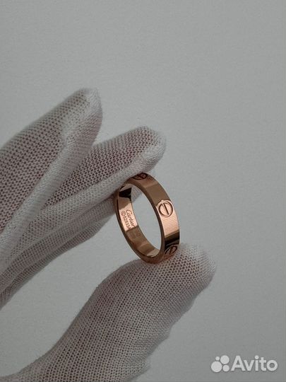 Cartier love кольцо